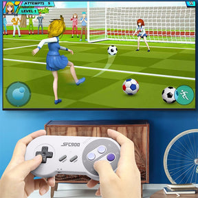 Super Nintendo Retrô Portátil + de 5500 Jogos e 2 Controles