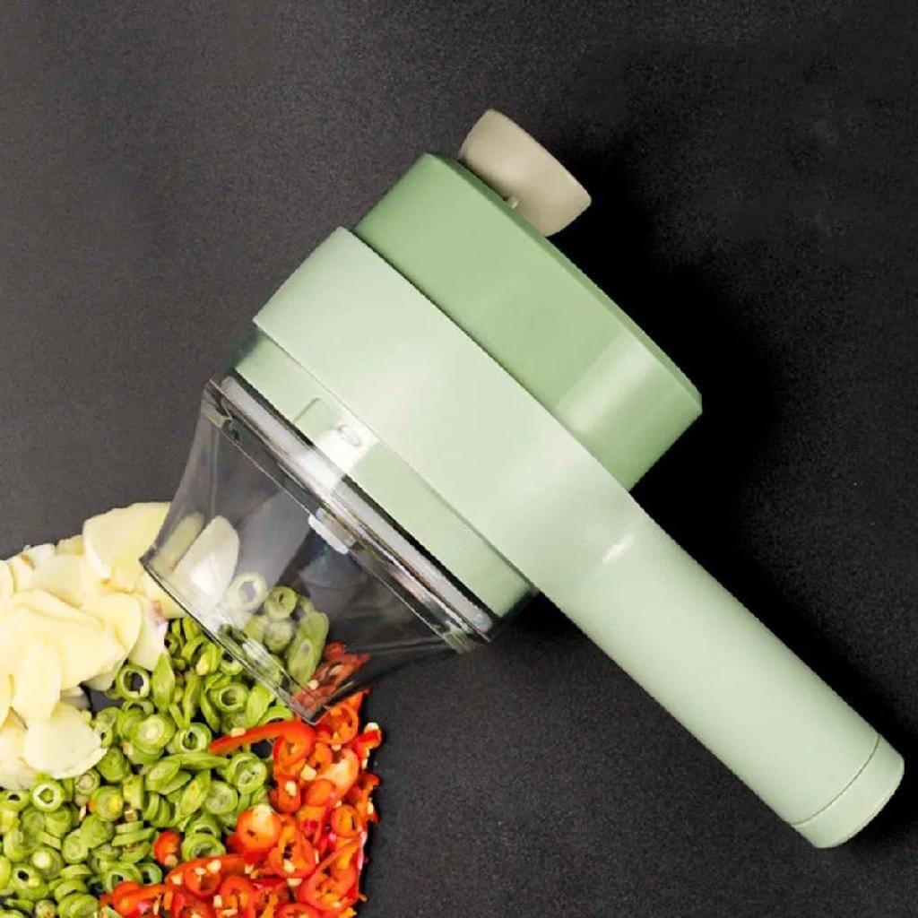 Cortador Fatiador Elétrico De Legumes 6 Em 1 CutterMax