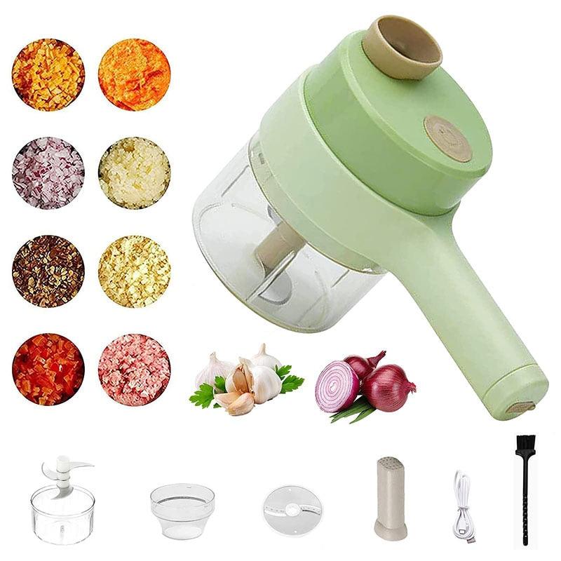 Cortador Fatiador Elétrico De Legumes 6 Em 1 CutterMax
