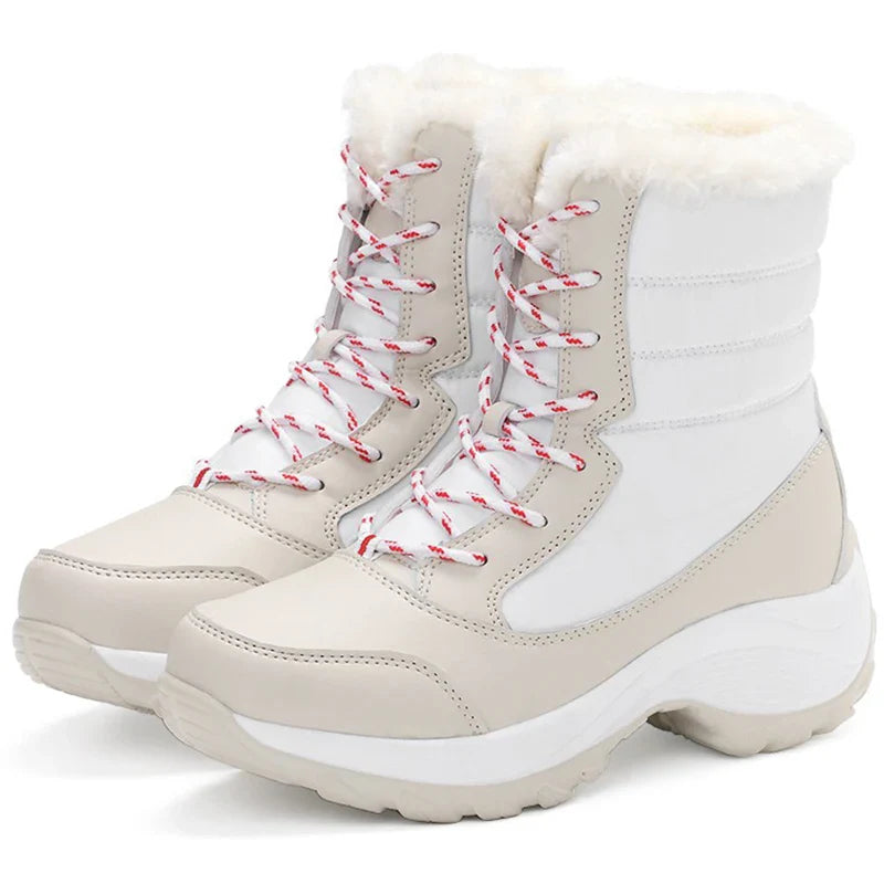 Bota de Neve Feminina Confortável Snowbella