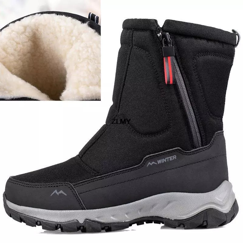 Bota de Neve Feminina Impermeável Hotshoes