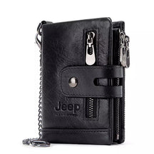 Carteira Feminina de Couro Genuíno Jeep + Brindes