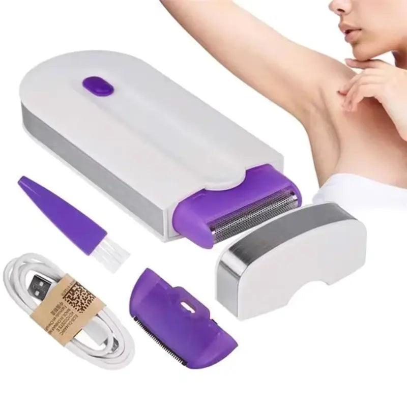 Depilador Elétrico Recarregável Unissex Laserpro