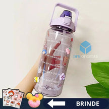 Garrafa de Água Squeeze 2l - Atividades Físicas + Brindes