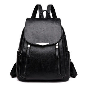 Mochila Feminina de Couro Chloe