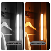 Luminária em LED para Ambientes com Sensor de Movimento Recarregável