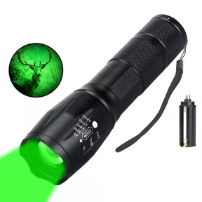 Lanterna Tática Militar com Flash Multicolorido Max500