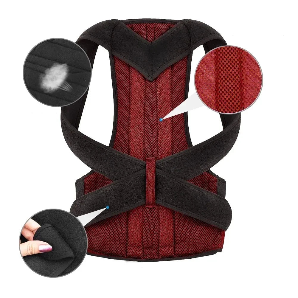 Corretor Postural Lombar Ajustável