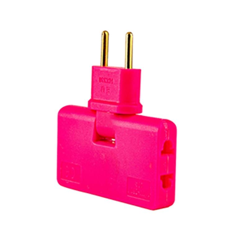Adaptador de Tomada Flexível 3 Em 1 Plugmax