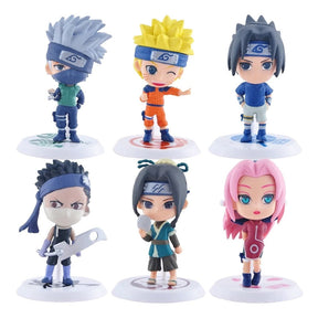 Boneco Naruto Kit 6 Peças - Frete Grátis