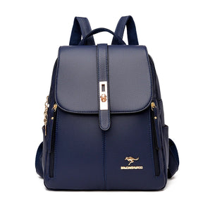 Mochila de Couro Feminina Elegante - Penelope