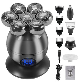 Barbeador Masculino 5 em 1 Impermeável - Barbermax