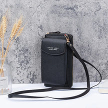 Bolsa Pequena Feminina de Couro Transversal - Girl Power