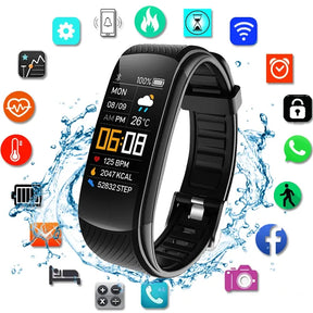 Smartwatch Esportivo Multifuncional Slim Max