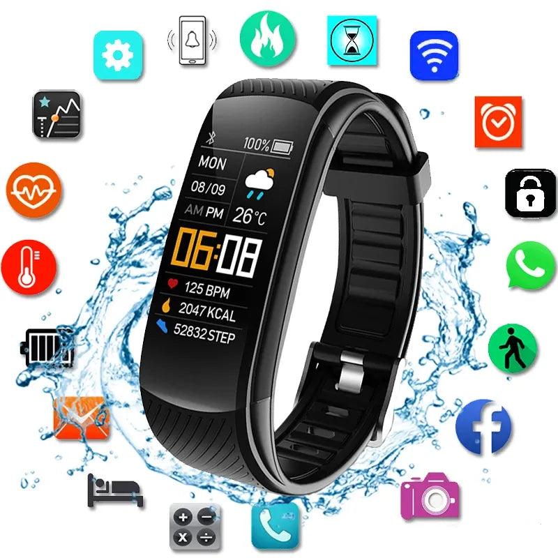 Smartwatch Esportivo Multifuncional Slim Max
