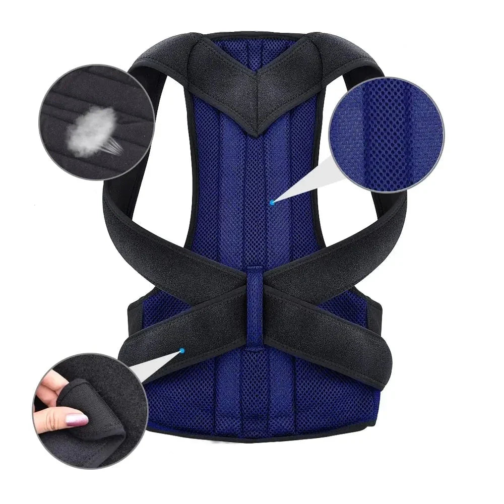 Corretor Postural Lombar Ajustável