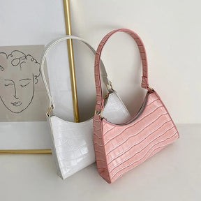 Bolsa de Ombro Feminina de Couro Francesca