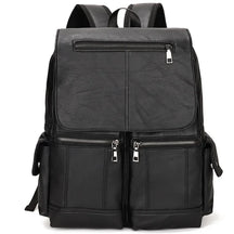 Mochila de Couro Vintage Grande - London