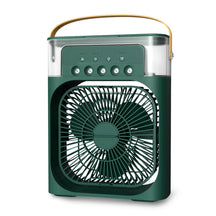 Mini Ventilador e Umidificador de Ar Portátil 3 em 1