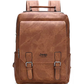 Mochila de Couro Impermeável Jeep Classic