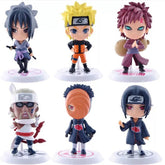 Boneco Naruto Kit 6 Peças - Frete Grátis