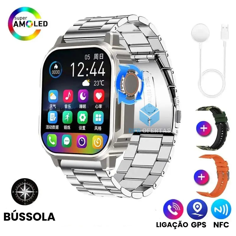 Smartwatch Nfc Multifuncional Ironmax