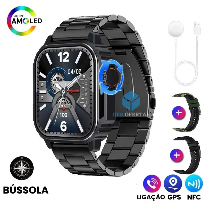 Smartwatch Nfc Multifuncional Ironmax