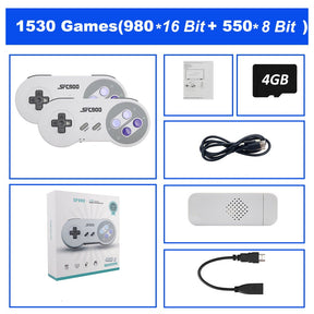 Super Nintendo Retrô Portátil + de 5500 Jogos e 2 Controles