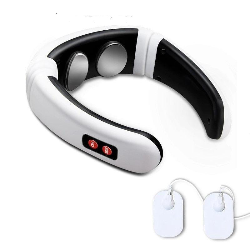 Massageador Para Pescoço Elétrico Com Eletrodos RelaxingMax